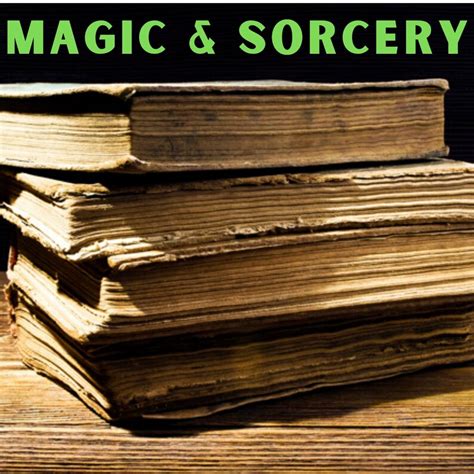 The book collection of spells and sorcery